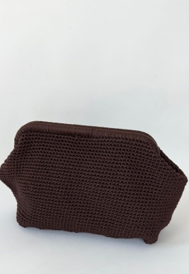 Froy Acı Kahve Örgü Çanta