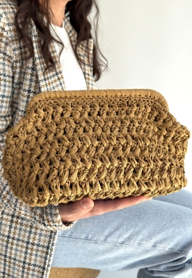 Froy Hasır  Örgü Çanta