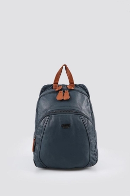 Lirya Mavi Cilt Sırt Çantası